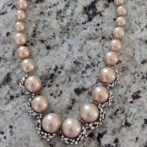 Givenchy cocktail necklace, 3 clasp settings (17",18"19")